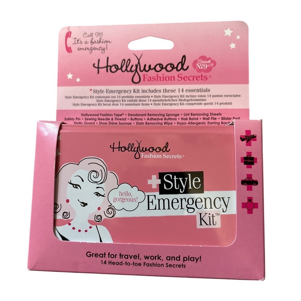 Hollywood Fashion Secrets Style Emergency Kit 14 Essentials New
